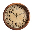 thumbnail image 2 of Reloj de pared con , sin tictac, decorativo, fácil de leer, colgante, silencioso, para inauguración de la casa, sala de estudio, cocina, 2 of 9