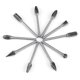 thumbnail image 4 of High-Quality Rotary Files Burr Set, Tungsten Carbide Steel Single Cut Metal Drilling Tools for Precision Crafting, 10 Pieces of Diverse Designs for, 4 of 5
