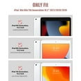 thumbnail image 2 of TiMOVO iPad 9th Generation Case 2021, 10.2 inch iPad Case with Pencil Holder, Smart Stand Protective Clear Case Cover for iPad Case 9th/8th/7th (2021/2020/2019), Rose Gold, 2 of 8