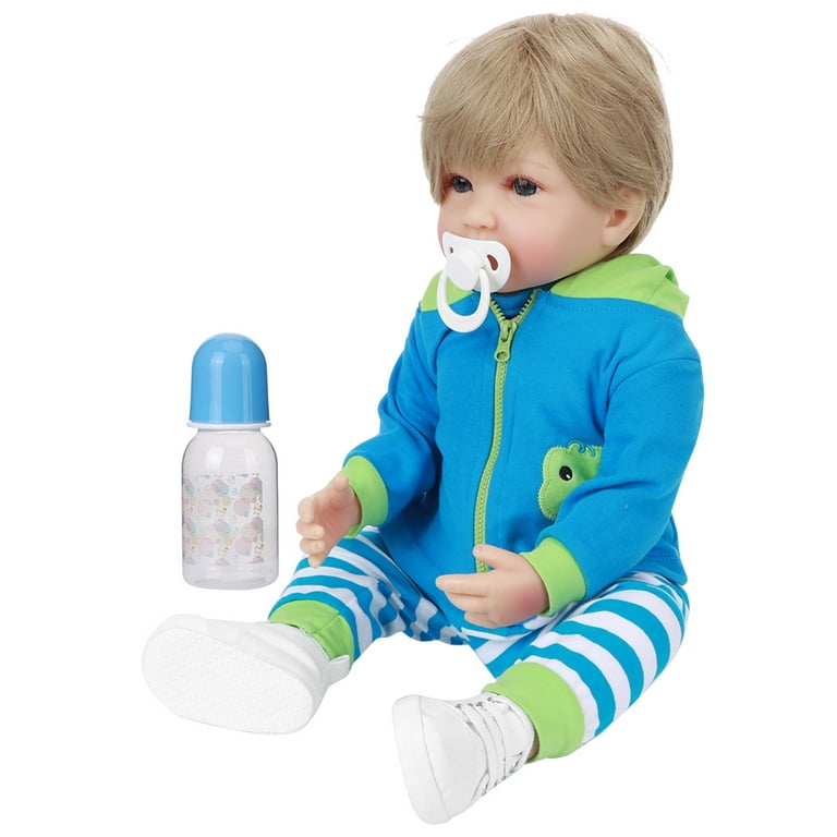 Bebes Reborn menino Realistic baby boy Doll soft silicone Full