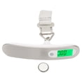 thumbnail image 1 of LCD Weighing Scale, 50kg Capacity Green Backlight Luggage Travel Scale  For Air Travel, 1 of 7