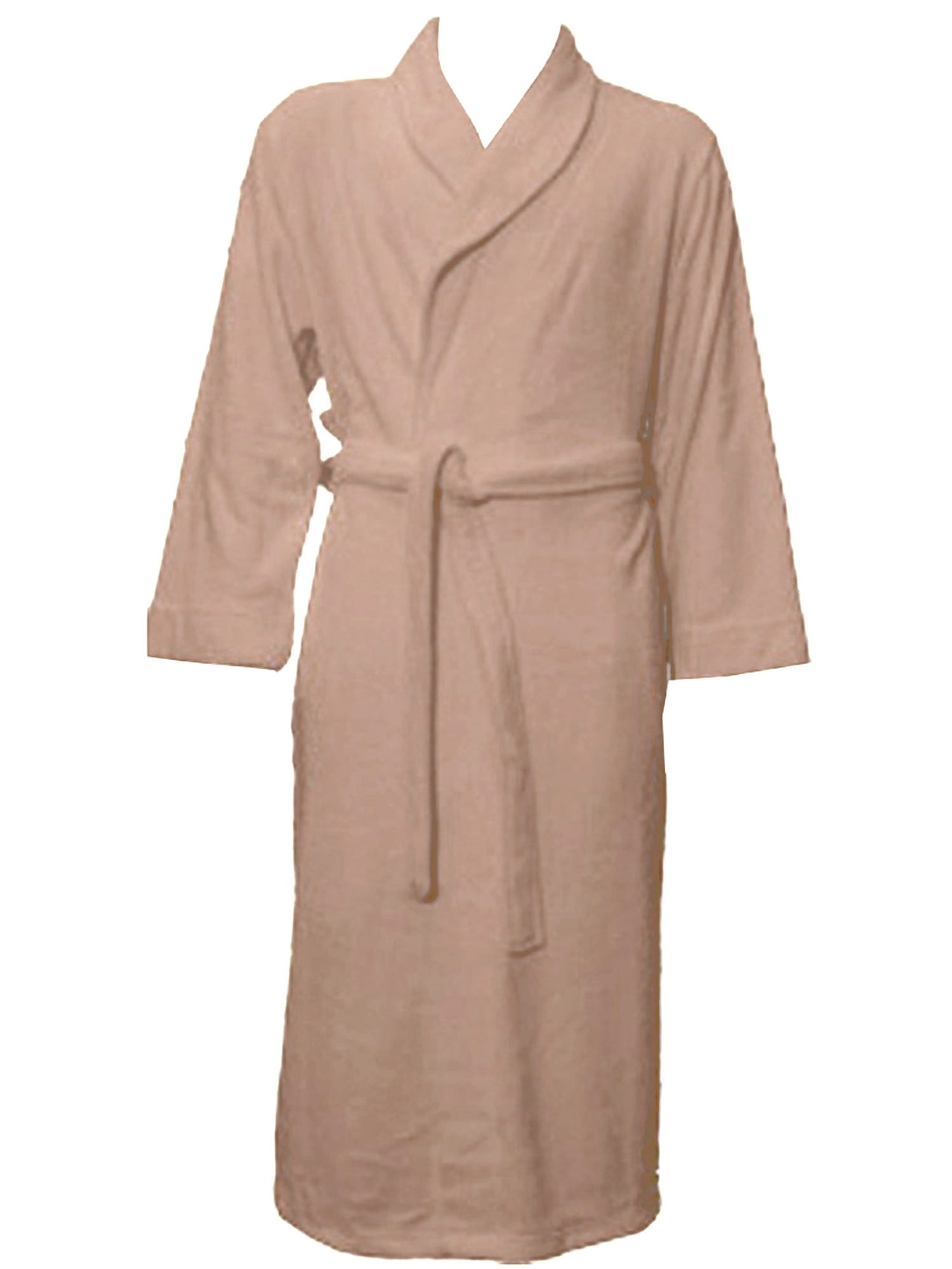 Simplicity Women Men Plush Kimono Robe Bathrobe w/ Tie Closure and