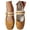 Brown, variant on Women's Ballet Flats Slip On Suede Loafers Comfort Work Shoes