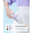 thumbnail image 6 of Kuulaa 5000mAh Portable Mini Power Bank with Built-in USB-C Cable & LED Display, PD20W Fast Charging Battery Pack Charger for iPhone 15/16, Samsung S22/S23/24 & Android, 6 of 9