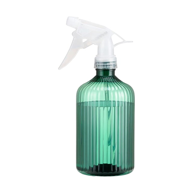 DOLITY Mister Spray Bottle Transparent Body Great Fine Mist Multipurpose Large Capacity Green