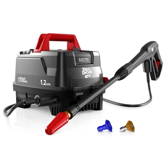 Dirt Devil Electric Pressure Washer - 1700 PSI
