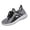 Black, variant on EKVAHL Orthopedic Walking Shoes for Women, Mesh Lace Up Arch Support Wide Fit Sneakers, Color Block Lightweight Daily Workout Tennis Shoes Pink