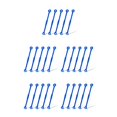 thumbnail image 1 of Wosthever Amortiguador de tenis de 5 uds., suministros de reemplazo de deportes profesionales portátiles, amortiguadores ligeros para modificación de Azul 5piezas Wosthever CBP203648, 1 of 5