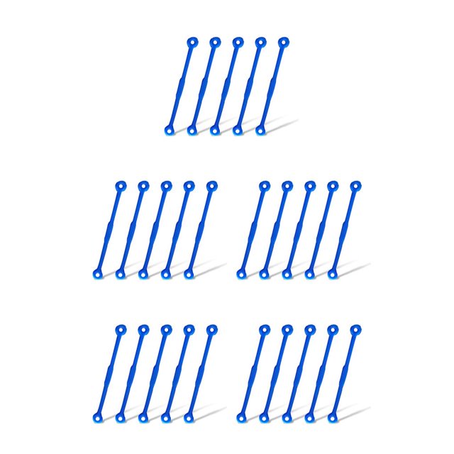 Wosthever Amortiguador de tenis de 5 uds., suministros de reemplazo de deportes profesionales portátiles, amortiguadores ligeros para modificación de Azul 5piezas Wosthever CBP203648