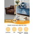 thumbnail image 5 of Navy Blue Marble Couch Cover for 2 Cushion Couch, Modern Abstract Ink Painting Washable Love Seat Sofa Covers Slipcover, Throw Sofa Covers for Pets, Furniture Protector 71"x102", 5 of 9