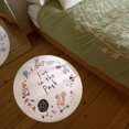 thumbnail image 5 of 36-Inch Round Non-Slip Animal Print Rug for Living Room, Bedroom, Nursery Coffee Table Mat Soft Faux Fur Floor Decor, 5 of 5