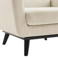thumbnail image 5 of Modway Engage Herringbone Fabric Armchair in Beige, 5 of 8