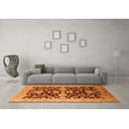 thumbnail image 3 of Ahgly Company Indoor Rectangle Oriental Orange Traditional Area Rugs, 6' x 9', 3 of 4