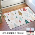 thumbnail image 3 of White Christmas Tree Pattern Door Rugs,Washable Non Slip Door Mats Indoor,Decorative Door Mats,Entry Mat Indoor for Entrance,Bedroom,Kitchen,Bathroom,16"x24", 3 of 6