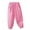 H180 Pink, variant on SJLDQY Boys Joggers Elastic Waist Loose Fit Sweatpants Lightweight Breathable Casual Trousers with Pockets