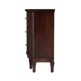 thumbnail image 2 of Pemberly Row Contemporary Cherry 3 Drawer 2 Drawer Accent Cabinet, 2 of 7