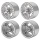 thumbnail image 4 of Ruedas Beadlock de aleación de aluminio, ruedas ligeras de cinco radios para coche Axial SCX10 90046 RC, 4 Uds., 4 of 8