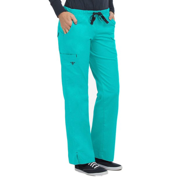 Med Couture Women's EZ Flex Jr Fit Moda Solid Scrub Pant