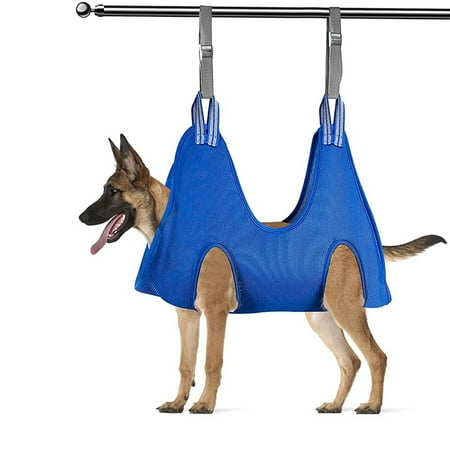 Lolynie Pet Grooming Hammock For Medium/Large Dogs Pet Hammock Restraint Bag Dog Grooming Sling For Trimming Nail And Ear/Eye Care