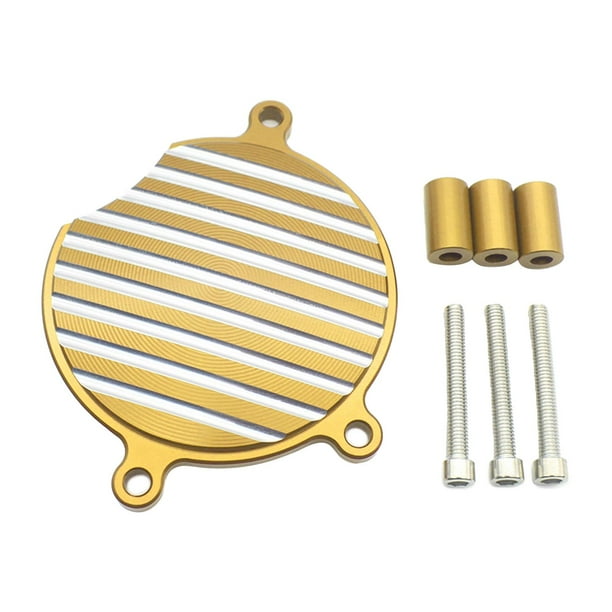 Cubierta de motor derecha de aluminio CNC Dovewill para Honda CMX 300 500 17-19 amarillo