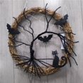 thumbnail image 3 of Inteprter Guirnalda de Halloween colgante accesorios de arreglo diámetro 37cm guirnalda brillante accesorio luminoso para el hogar puerta pared ventana Kits de decoración para fiestas Inteprter HA037570-00, 3 of 6