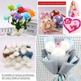 thumbnail image 5 of (Blanco - 2,5 cm) 200 capullos de rosas artificiales de espuma de PE, flores artificiales para decoración de bodas en casa y fiestas., 5 of 5