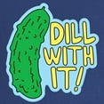 thumbnail image 2 of CafePress - Dill With It Maternity T Shirt - Maternity Dark T-Shirt, 2 of 3