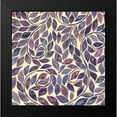 thumbnail image 2 of Popp, Grace 12x12 Black Modern Framed Museum Art Print Titled - Amethyst Swirls III, 2 of 5
