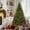 Green, variant on Vipeve Prelit Snow Flocked Artificial Full Christmas Tree 6ft with Remote Control, Christmas Pine Tree with 11 Light-Modes, 1000 Branch Tips, and Foldable Base for Home, Party Decoration