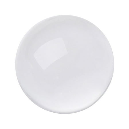 

NUOLUX 60mm Crystal Ball Photography Prop Meditation Ball Juggling Glass Sphere Display Desktop Decoration