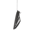 thumbnail image 7 of Faitaliicy Egg Swing Chair Without Stand Rattan Hanging Chair With Cushion And Pillow Foldable Hammock Chair Basket Chair Lounging Chair With Ceiling Hook For Indoor Outdoor Bedroom Patio Garden, 7 of 7