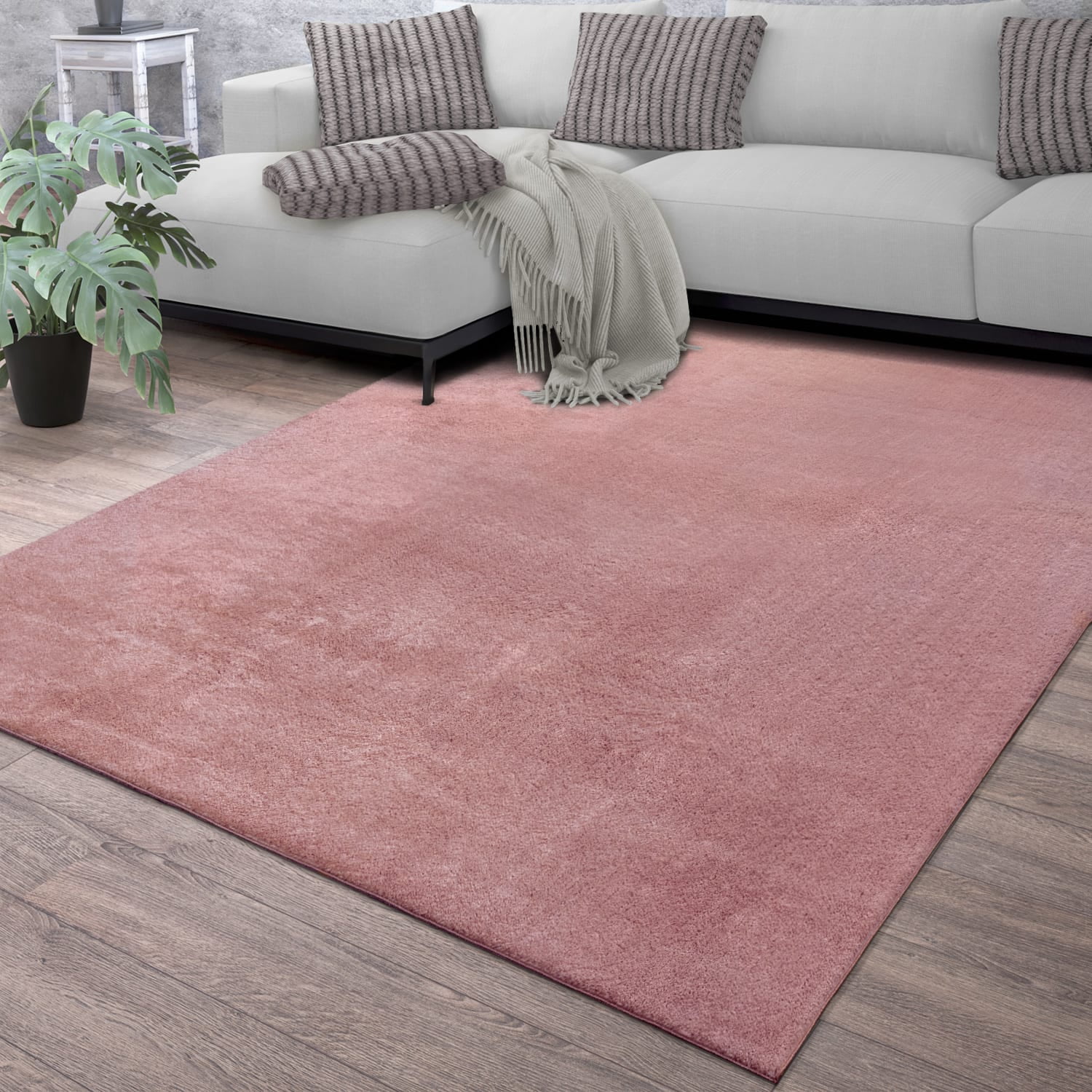 paco home indoor & outdoor rug with boho pattern in pink - 5'3" x 7'3" (5'x7')