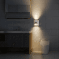 thumbnail image 5 of Night Light with Light Sensor, Wall Mounted Plug In Warm White LED Lamp, Dusk-to-Dawn Guide Light for Bedroom Hallway Bathroom and Stairway A, 5 of 5