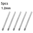 thumbnail image 1 of 5pcs 0.5mm-8mm Diamant Rond Fraise Foret Coupe Meulage pour Outil Rotatif, 1 of 5