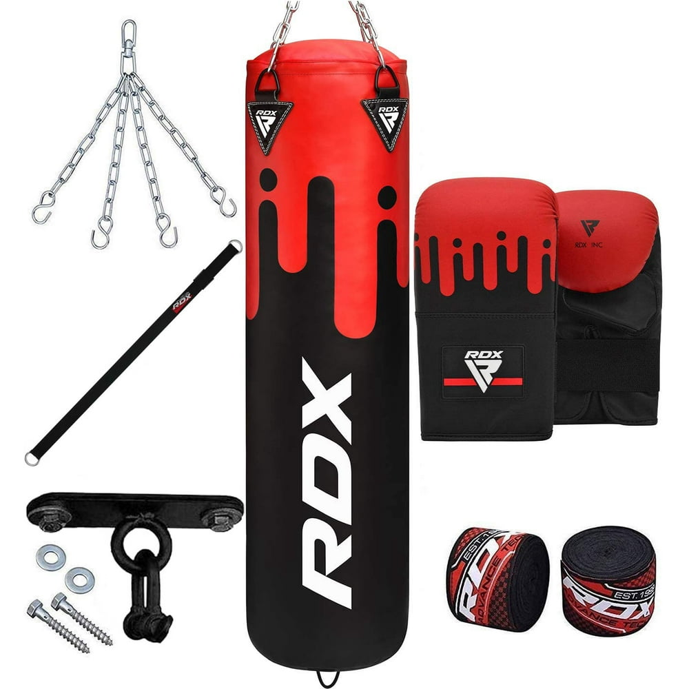 RDX 8PBRX Punching Bag Boxing Mitts MMA Boxing Ceiling Hook Chains