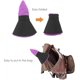 thumbnail image 5 of Sombrero de pesca deportivo al aire libre de verano, sombrero para el sol ultravioleta con orificio para cola de caballo, gorra de cubo Upf 50 para niñas, pesca en la playa de verano, morado, 5 of 5