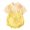 Yellow, variant on Baby Cute Playsuit 𝐍ewborn Girls Jumpsuit Short Sleeved Suspenders Outside Bodysuit Summer Fashion Romper Set Clothes