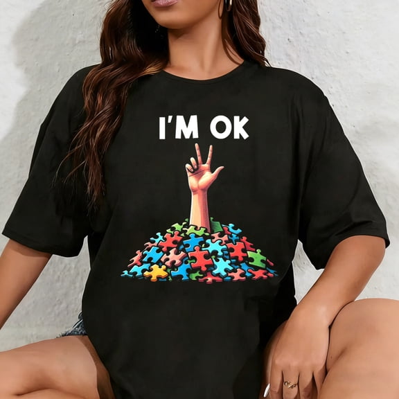 100% Cotton Unisex Jigsaw Puzzle Puzzler Funny Puzzle Lover T-Shirt