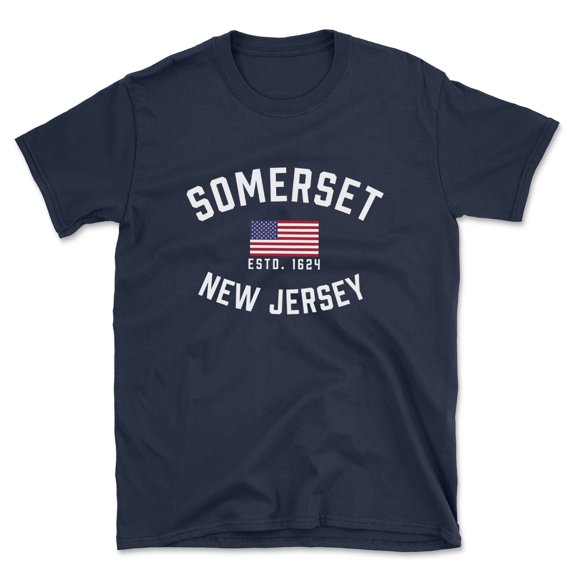 Somerset New Jersey Patriot Men's Cotton T-Shirt