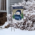 thumbnail image 3 of Briarwood Lane Happy Snowman Burlap Winter Garden Flag, 3 of 4