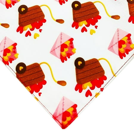 

Mosey Lovely Dog Drool Bib Adorable for Spring Festival Comfortable