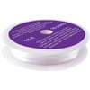 Craft Medley Elastic Jewelry Cord - Clear, 0.8 mm, 18 ft