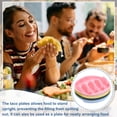 thumbnail image 5 of Uxcell 2 Pack Tortilla Warmer Container, Tortilla Holder with 4 Compartments, Mexican Taco Warmers 10" x 10" Plastic Tortilla Containers for Restaurant Plating Picnic Tableware, Green, 5 of 6