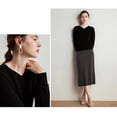 thumbnail image 4 of Sueter De Mujer Moda Sweater Dama Cuello V Abrigo Ligero LOLE  Sueter, 4 of 7