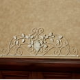 thumbnail image 2 of Perry Ivory Scrollwork Door Topper 47 Inches Wide, 2 of 5