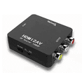 thumbnail image 1 of Convertidor  Bloosom Adaptador De Audio Y Video Tv Hdmi A Rca 1080 Negro, 1 of 4