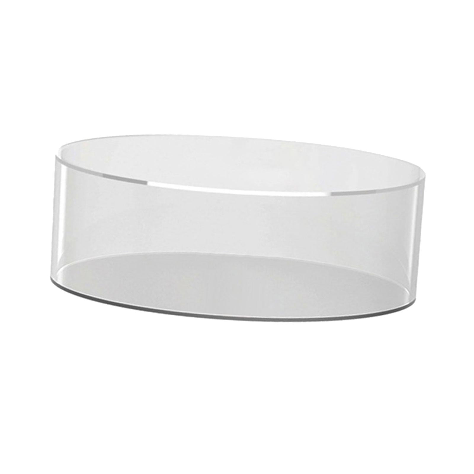 Clear Acrylic Fillable Cake Stand Cake Display Flower Holder Board
