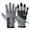 GrayM, variant on ACDANC 1Pairs Waterproof Gloves,Non-Slip Palm Fingerless Gloves Men,Soft Touch Workout Gloves,M,Black