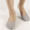 thumbnail image 6 of Mens Cotton Low Cut No Show Socks With Non-Slip Grips 1 Pairs, 6 of 7