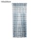 thumbnail image 1 of Cortina semitransparente Cortina de gasa para ventana Divisor de habitación para balcón de dormitorio, 100x200cm, Azul, 1 pieza sidaley LF0161-01B, 1 of 7